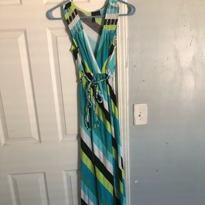 New Directions Multicolored Dress